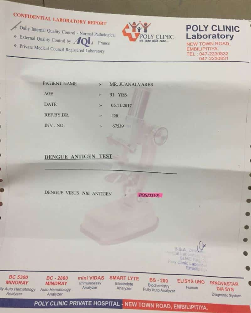 descuento iati - diagnostico de dengue