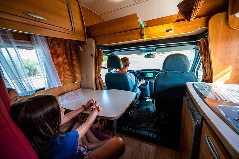 interior autocaravana